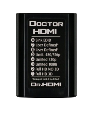 Přehled bank Dr HDMI od 1 Full HD 3D po 8 Sink EDID