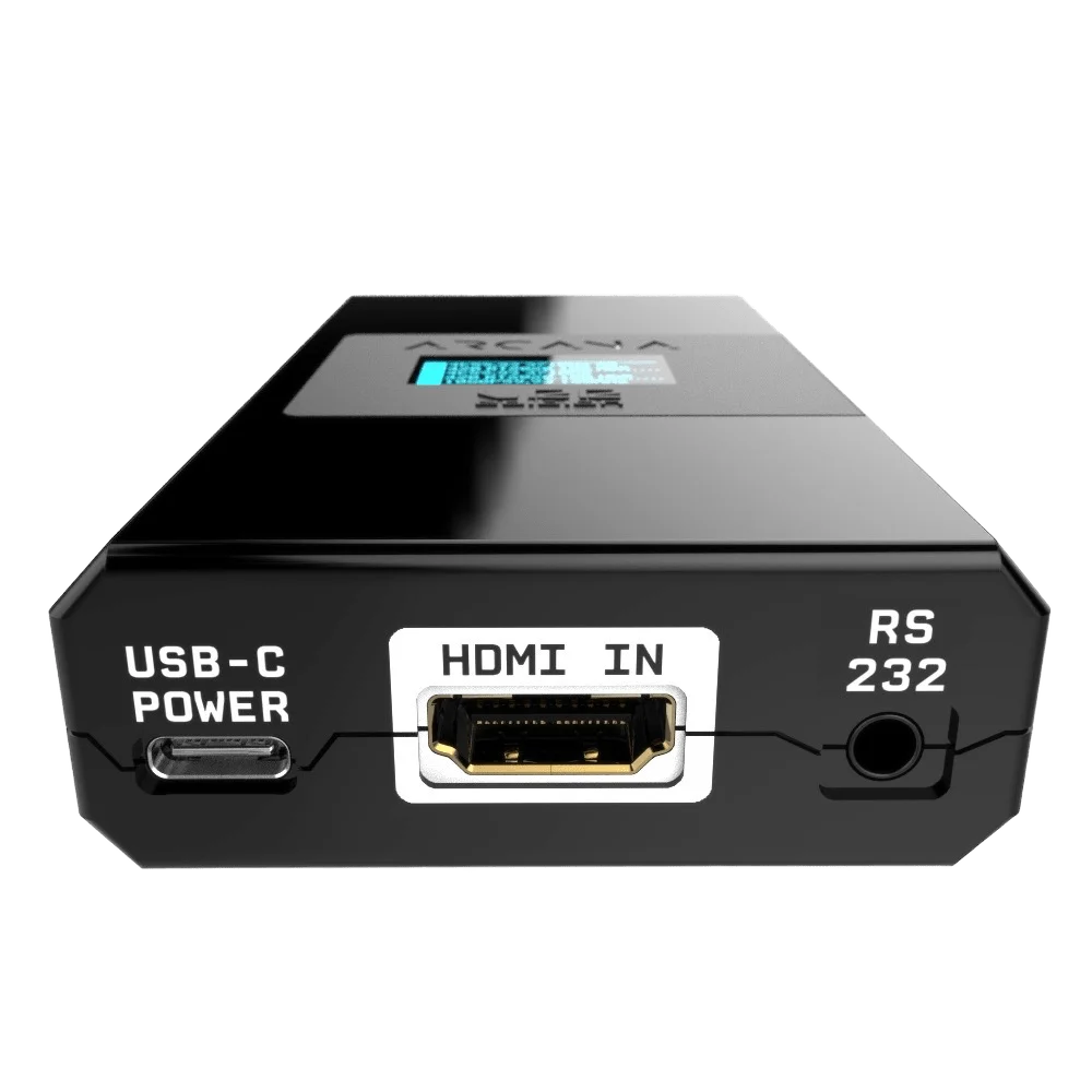 Audio extraktor HDfury Arcana 2 HDMI 2.1 40Gbps – pohled shora
